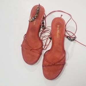 Enzo Angiolini wedge sandals 8½